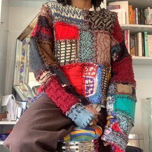 Handmade Patchwork sweater